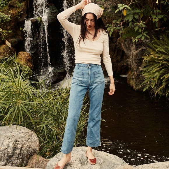 Doen Denim - NWT Dôen Maritime Jean in Antibes Wash size 24